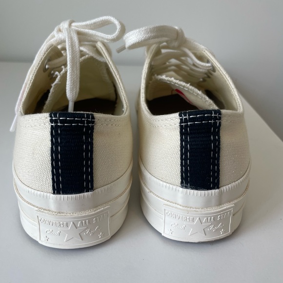 Comme des Garçons PLAY x Converse Chuck Taylor Hidden Heart Low Top Sneaker - Picture 5 of 9